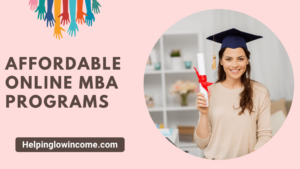 Affordable Online MBA Programs