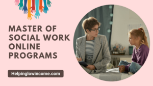 Master of Social Work Online Programs